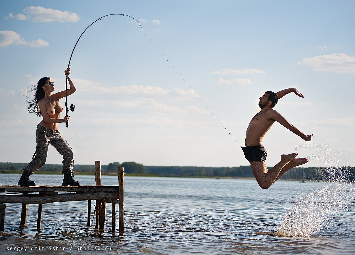 Девушки с которыми не скучно на рыбалке (ФОТО)